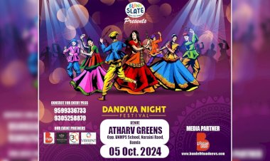 FIRST TIME IN BANDA BIGGEST DANDIYA NIGHT