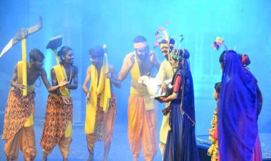 शरदोत्सव के दूसरे दिन भक्ति गायन और शबरी लीला ने दर्शको का मन मोहा