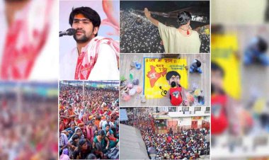 हजारों लोग बागेश्वर धाम पहुंचे, पदयात्रा का शुभारंभ आज