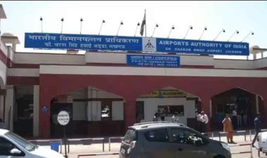 लखनऊ एयरपोर्ट पर स्कैनिंग के दौरान कोरियर में मिला नवजात का शव