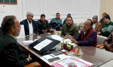 एडीएम ने की अटल आवासीय प्रवेश परीक्षा की तैयारियों की समीक्षा