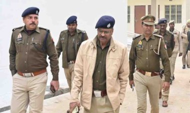 थाना रैपुरा का एसपी ने किया आकस्मिक निरीक्षण