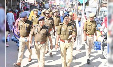 मेला क्षेत्र का डीआईजी, डीएम, एसपी ने लिया जायजा