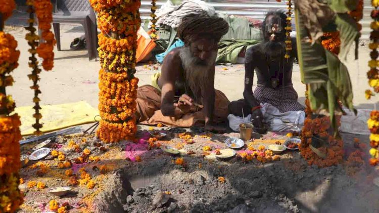 जप, तप, साधना की पुण्य भूमि प्रयागराज महाकुम्भ में हो रहा है विविध साधनाओं का संगम