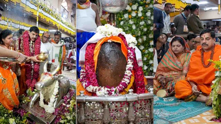 मप्रः महाशिवरात्रि पर शिव मंदिरों में उमड़ी भीड़, मुख्यमंत्री ने किए महाकाल के दर्शन