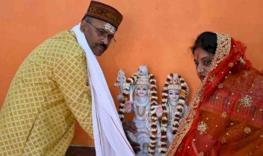 नवनिर्मित हरेश्वर महादेव मंदिर में शिवलिंग की विधिवत किया प्राण प्रतिष्ठा