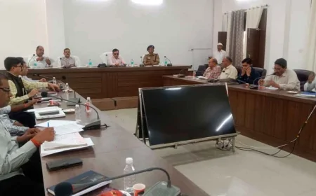 मण्डलीय सड़क सुरक्षा समिति की बैठक सम्पन्न, आयुक्त ने दिए सख्त निर्देश