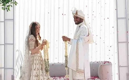 जर्मनी की जूलिया का जालौन के दीपेश पर आया दिल, हिंदू रीति-रिवाज से लिए 7 फेरे