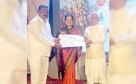 मंदाकिनी नदी सफाई व संरक्षण के लिए अजीत सिंह सम्मानित