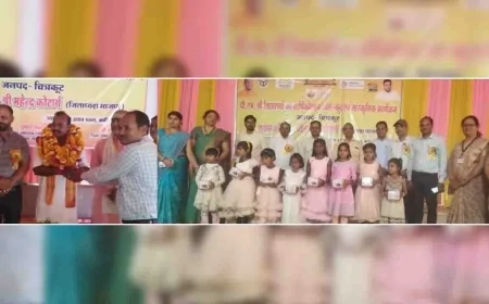 बेसिक शिक्षा विभाग का जनपद स्तरीय ‘हमारा आंगन, हमारा उत्सव‘ कार्यक्रम सम्पन्न