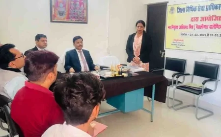 नवचयनित पैरालीगल वालेंटियरो के प्रशिक्षण का हुआ शुभारंभ