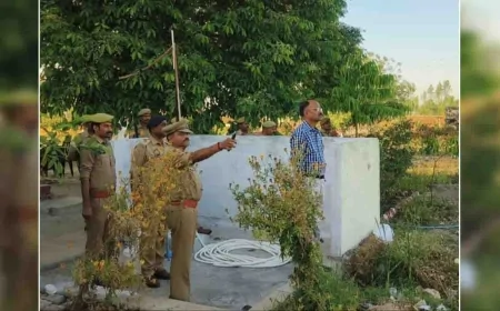 चौकी गनीवा का एसपी ने किया निरीक्षण