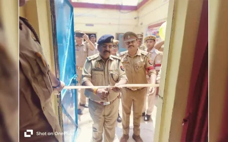 थाना जीआरपी बाँदा में महिला हेल्प डेस्क का उद्घाटन