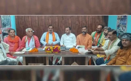 भाजपा के 6 से 12 अप्रैल तक होंगें कार्यक्रम