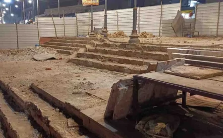 जल्द से जल्द शुरु कराया जाए घाट में पत्थरों को बदलने का काम : अजीत सिंह