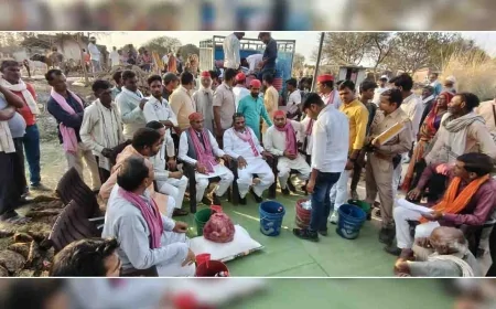 40 परिवारों को सपाईयो ने वितरित किया समाजवादी किट