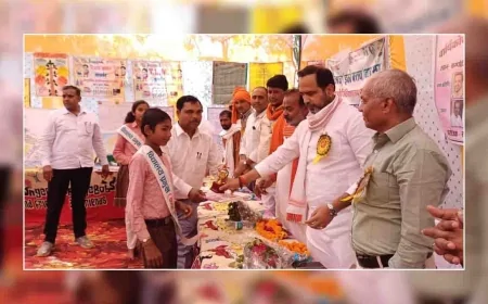 कंपोजिट विद्यालय पुरवा तरौंहा में मनाया गया वार्षिकोत्सव