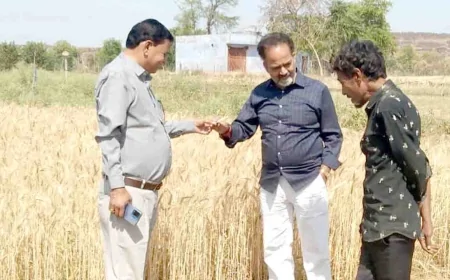 एडीएम ने प्रभावित किसानो से ली जानकारी