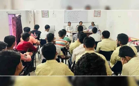 अण्डर ट्रायल रिव्यू कमेटी कैम्पेन की द्वितीय चरण की हुई बैठक