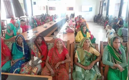 ग्रामीण महिलाओं को पोषण एवं स्वस्थ आहार के प्रति किया जागरूक