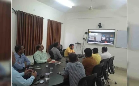 राजकीय इंजीनियरिंग कॉलेज, बाँदा में "माइक्रो ग्रिड" पर विशेषज्ञ सत्र का आयोजन