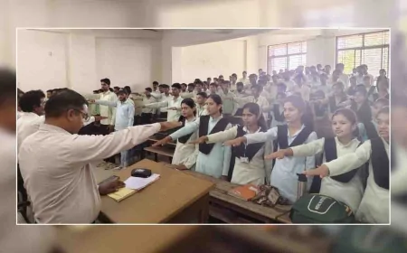 पृथ्वी दिवस पर ग्रामोदय विश्वविद्यालय में हुए विविध आयोजन