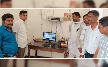 वीवीपैट एवं वेयर हाउस का हुआ वाह्य निरीक्षण