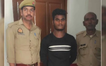 पुलिस ने लूट के आरोपी को किया गिरफ्तार