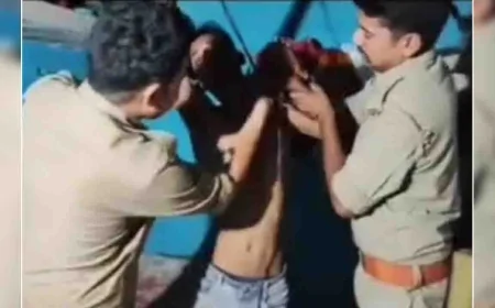 आरक्षियों ने फंदा लगा रहे युवक को बचाया