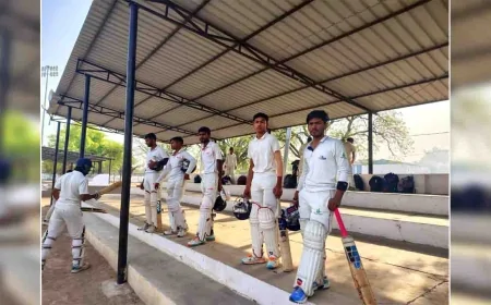 बांदा से चयनित 14 सदस्यीय क्रिकेट टीम को मिलेगा प्रदर्शन का मौका, 6 से 12 मई तक फतेहपुर में होंगे मैच