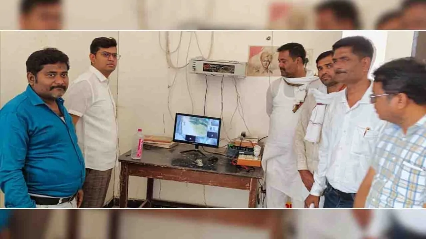 वीवीपैट एवं वेयर हाउस का हुआ वाह्य निरीक्षण