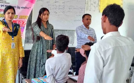 बाल विवाह जागरूकता कार्यक्रम का किया गया आयोजन