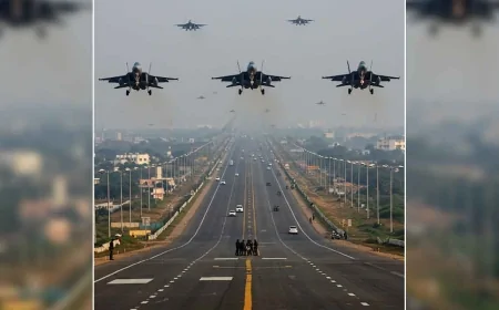 गंगा एक्सप्रेसवे पर दिखेगी वायुसेना की ताकत, लड़ाकू विमान करेंगे लैंडिंग