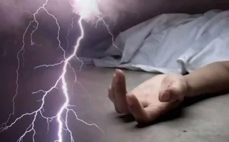 जालौन में आकाशीय बिजली गिरने से चरवाहे की मौत