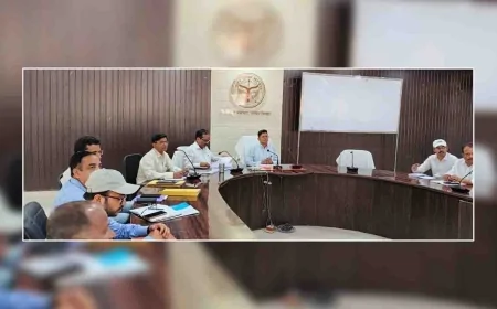 डीएम ने खनन पट्टेधारकों के साथ की बैठक