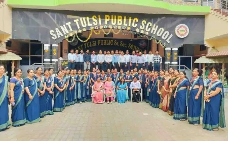 संत तुलसी पब्लिक स्कूल, बाँदा में आयोजित हुई सीबीएसई की एक दिवसीय शिक्षक कार्यशाला