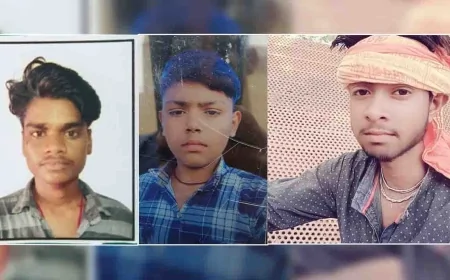 कानपुर सागर राजमार्ग में ट्रक की टक्कर में तीन युवकाें की मौत