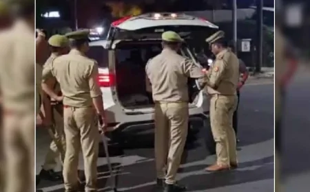 हवाई हमलों के बाद झांसी में अलर्ट,रात भर चला सर्च ऑपरेशन