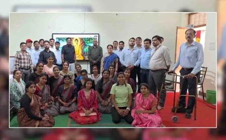 भागवत प्रसाद मेमोरियल अकादमी, बाँदा में बुद्ध पूर्णिमा उत्सव श्रद्धा व भक्ति के साथ संपन्न