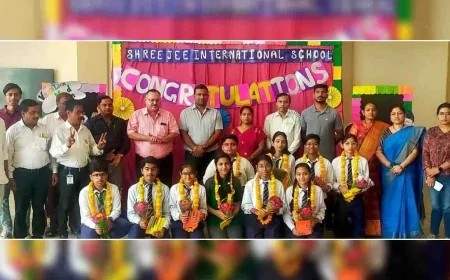सीबीएसई बोर्ड परीक्षा परिणाम में श्री जी इंटरनेशनल स्कूल ने बनाया दबदबा