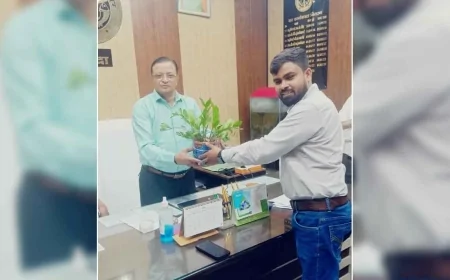 स्वास्थ्य और हरियाली साथ-साथ : पीपल मैन की अनूठी पहल को CMO का समर्थन