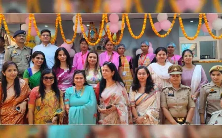 आकांक्षा समिति की अध्यक्ष ने किया आकांक्षा स्टोर का लोकार्पण