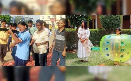 एसएसआईएस में दो दिवसीय एडवेंचर समर कैंप का हुआ आयोजन