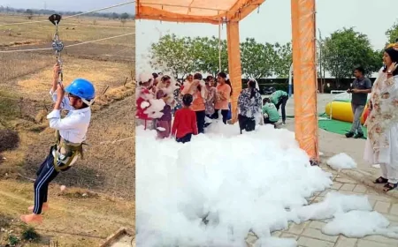 समर कैंप में विद्यार्थियों ने रोमांचक गतिविधियों का उठाया आनंद