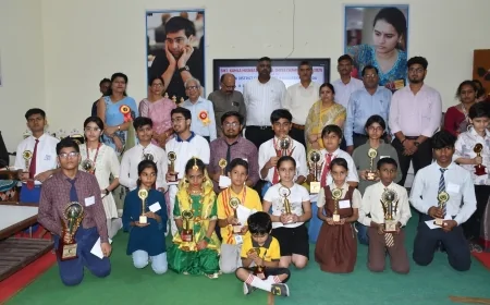कमला मिश्रा स्मृति शतरंज चैंपियनशिप 2025 का भव्य समापन