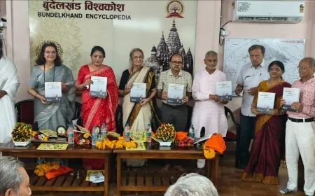 बुंदेलखंड विश्वकोश कार्यालय के उद्घाटन अवसर पर सांसद और मीना ताई ने दिया हरसंभव सहयोग का वचन