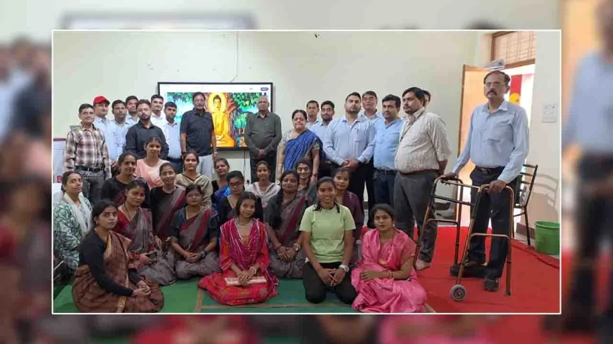 भागवत प्रसाद मेमोरियल अकादमी, बाँदा में बुद्ध पूर्णिमा उत्सव श्रद्धा व भक्ति के साथ संपन्न