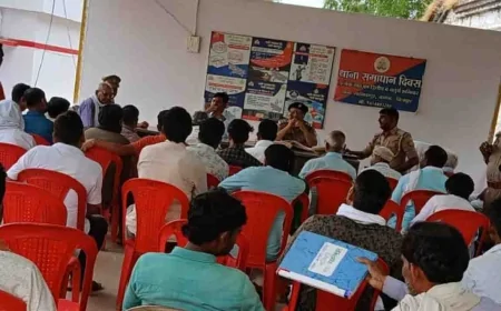 बकरीद को लेकर थानो में हुई पीस कमेटी की बैठक