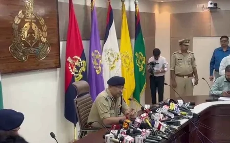 डीजीपी यूपी राजीव कृष्णा ने संभाली कमान, कहा— अपराध पर ज़ीरो टॉलरेंस, पुलिसिंग होगी तकनीक आधारित