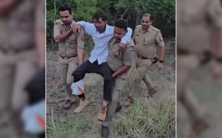 बाँदा : तीन वर्षीय मासूम के साथ दुष्कर्म करने वाला आरोपी पुलिस मुठभेड़ में गिरफ्तार